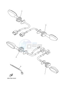 XT1200Z SUPER TENERE ABS (BP81) drawing FLASHER LIGHT