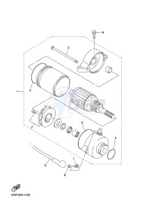 FJR1300A FJR1300A ABS (1MCG 1MCH) drawing STARTING MOTOR