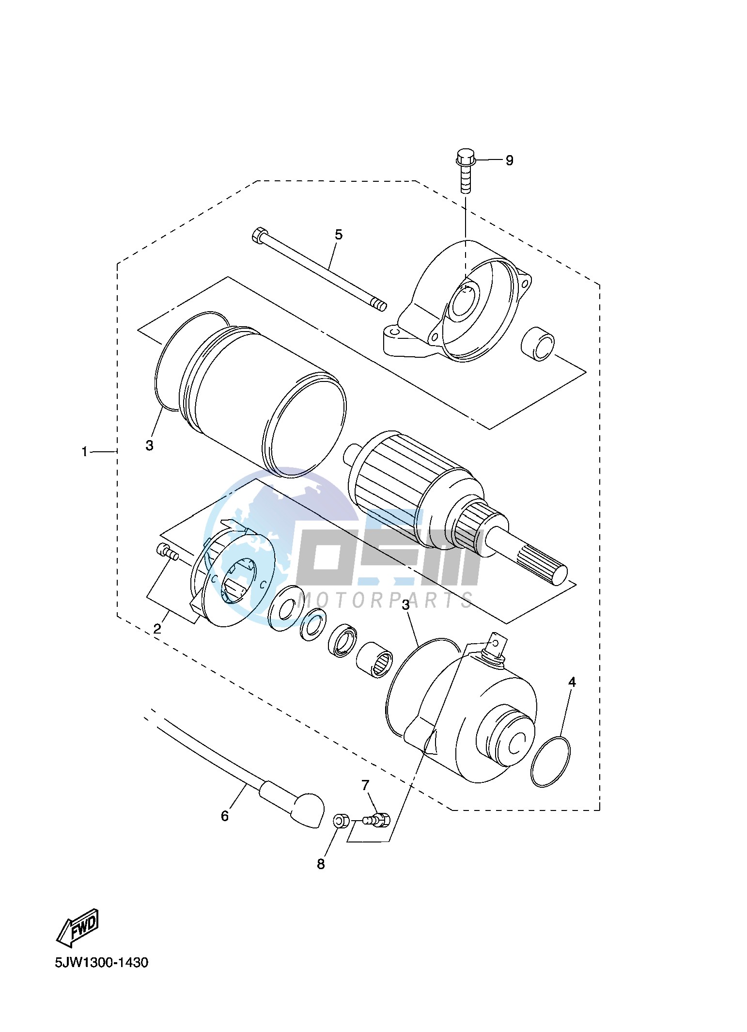 STARTING MOTOR