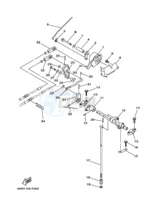 F25AMHL drawing THROTTLE-CONTROL