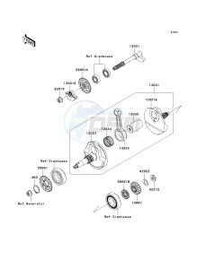 KSF 450 B [KFX450R MONSTER ENERGY] (B8F-B9FB) B8F drawing CRANKSHAFT