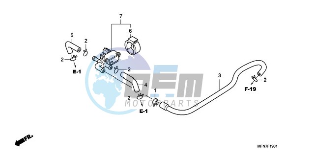 AIR INJECTION CONTROL VALVE