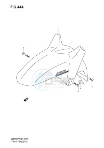 DL650 (E2) V-Strom drawing FRONT FENDER (MODEL K8)