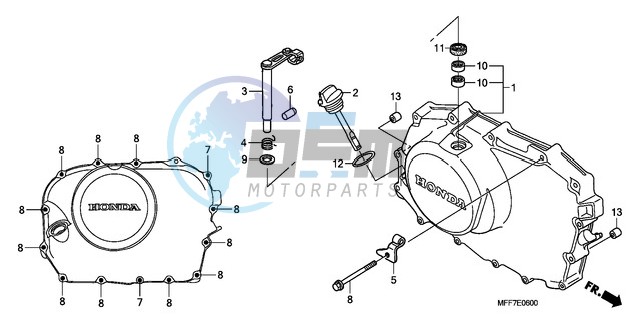 RIGHT CRANKCASE COVER