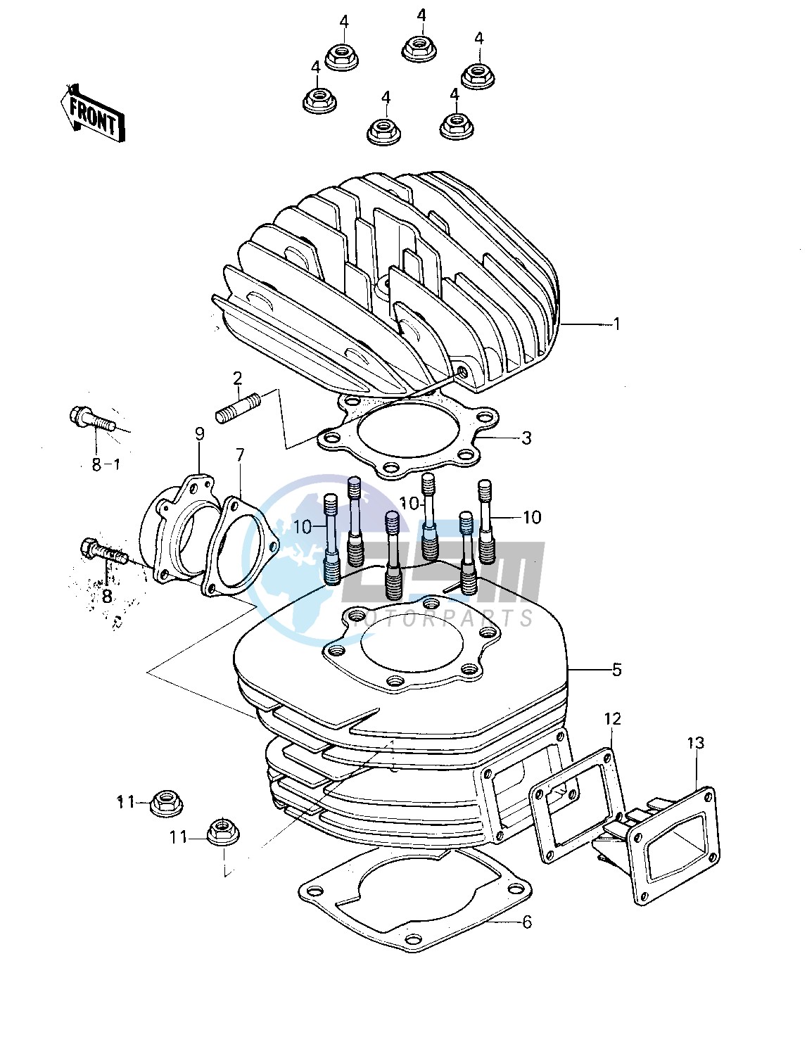 CYLINDER HEAD_CYLINDER_REED VALVE