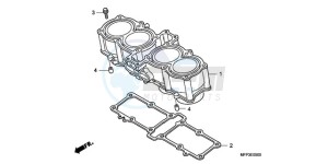 CB1300SA9 KO / ABS BCT TY2 drawing CYLINDER