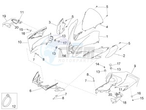 Tuono V4 1100 Factory USA-CND (NAFTA) (CND, USA) drawing Front body I