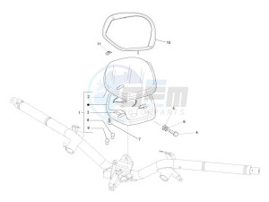 Liberty 50 4t ptt - (D) Germany drawing Meter combination - Cruscotto