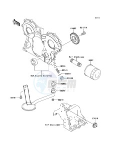 MULE 4010 TRANS 4x4 DIESEL KAF950G9F EU drawing Oil Pump