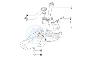 Stalker 50 Special Edition drawing Fuel Tank