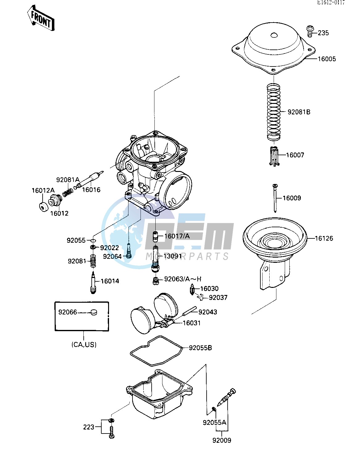 CARBURETOR PARTS