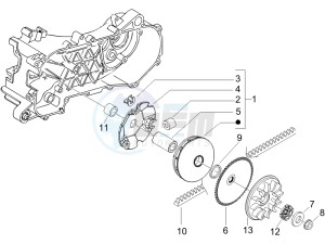 Runner 50 Pure Jet SC drawing Driving pulley