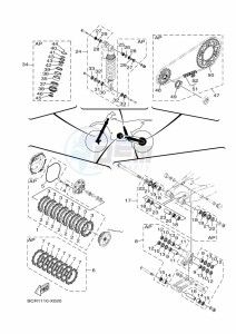 YZ250 (BCRL) drawing MAINTENANCE PARTS KIT