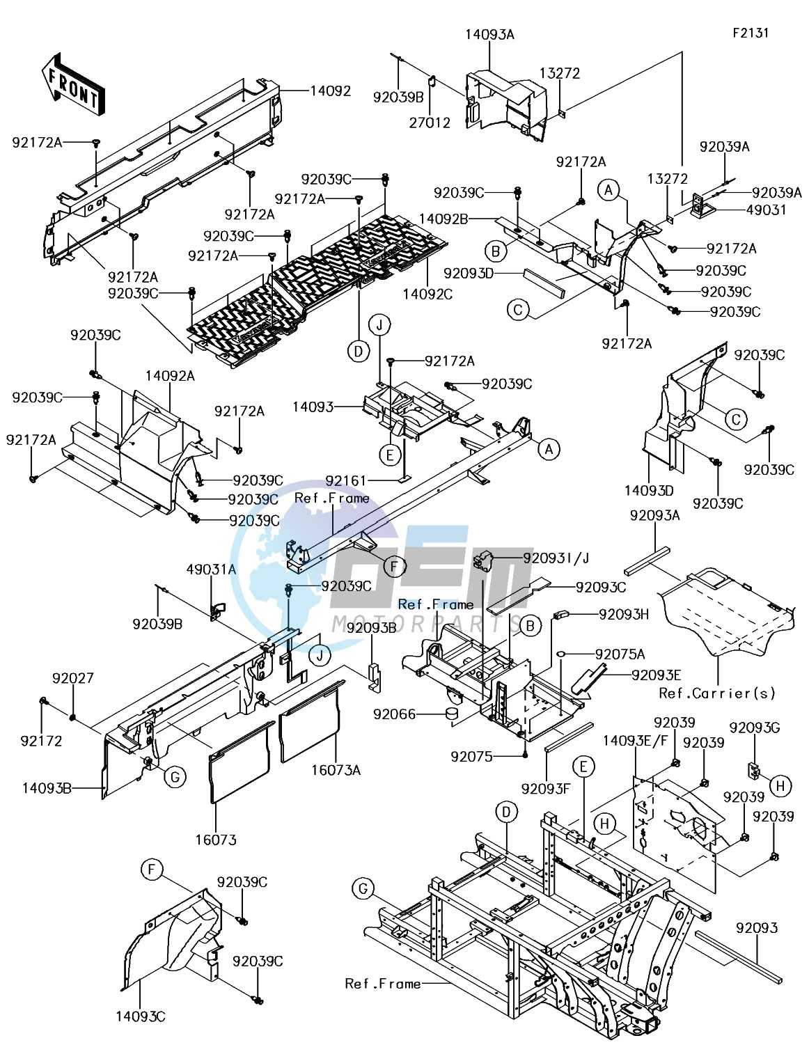 Frame Fittings(Rear)