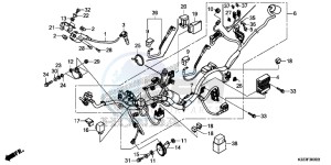 CBR250RF CBR250R Europe Direct - (ED) drawing WIRE HARNESS