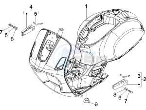 GTS 250 UK drawing Frame - bodywork