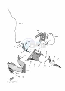 YXE1000EWS YX10ERPSN (B4MD) drawing PEDAL WIRE