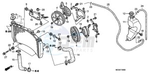 ST1300A9 CH / ABS MME - (CH / ABS MME) drawing RADIATOR