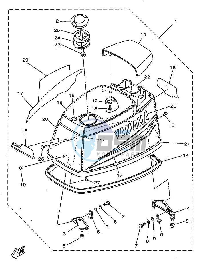 TOP-COWLING