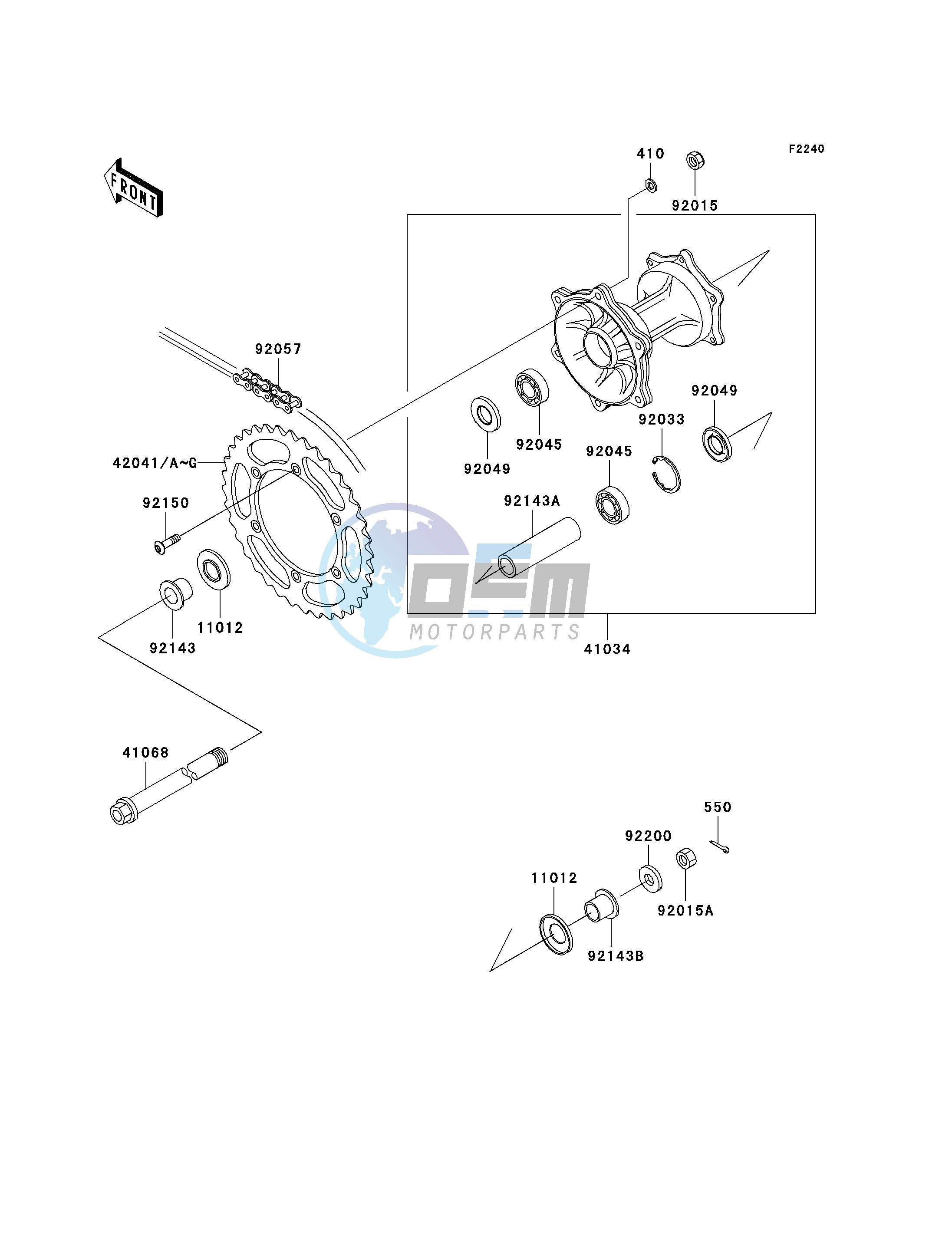 REAR HUB