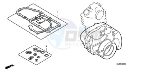 TRX250XA Europe Direct - (ED) drawing GASKET KIT B