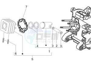 Stalker 50 Special Edition drawing Cylinder-piston-wrist pin unit