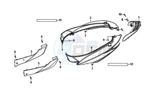 SYMPHONY SR 50 L6 drawing COWLING