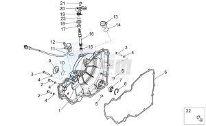 RSV 4 1000 APRC R ABS USA drawing Clutch cover