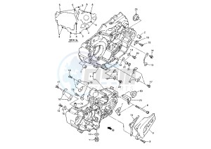 WR 400-426 F 400 drawing CRANKCASE