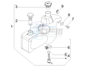 Fly 50 2t drawing Oil tank