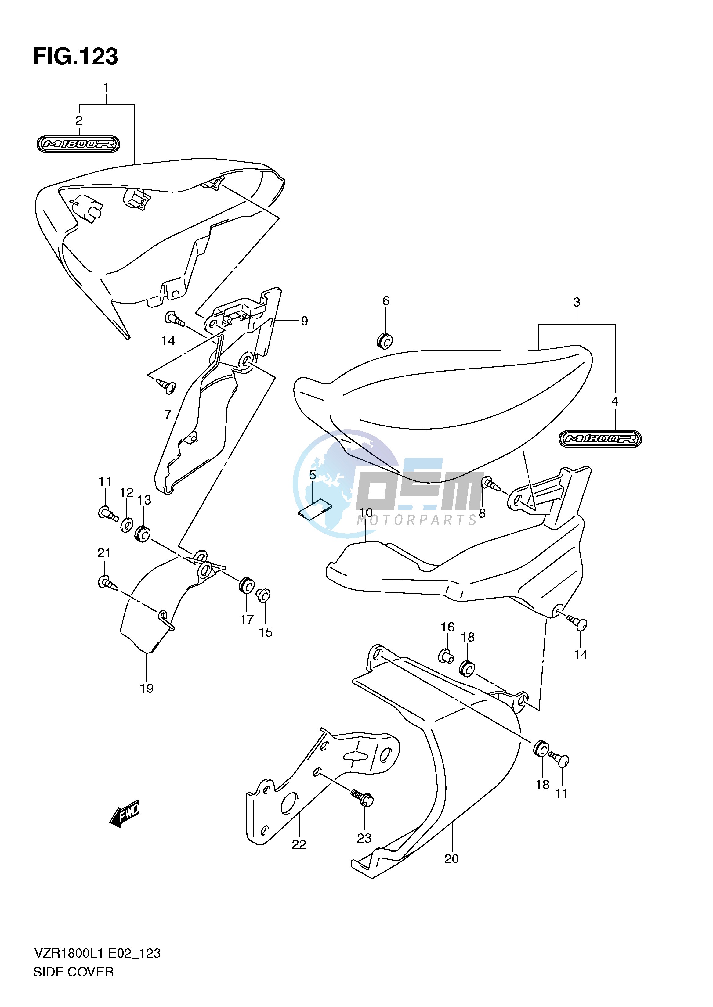 SIDE COVER (VZR1800UFL1 E19)