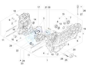 LXV 150 (NAFTA) drawing Crankcase