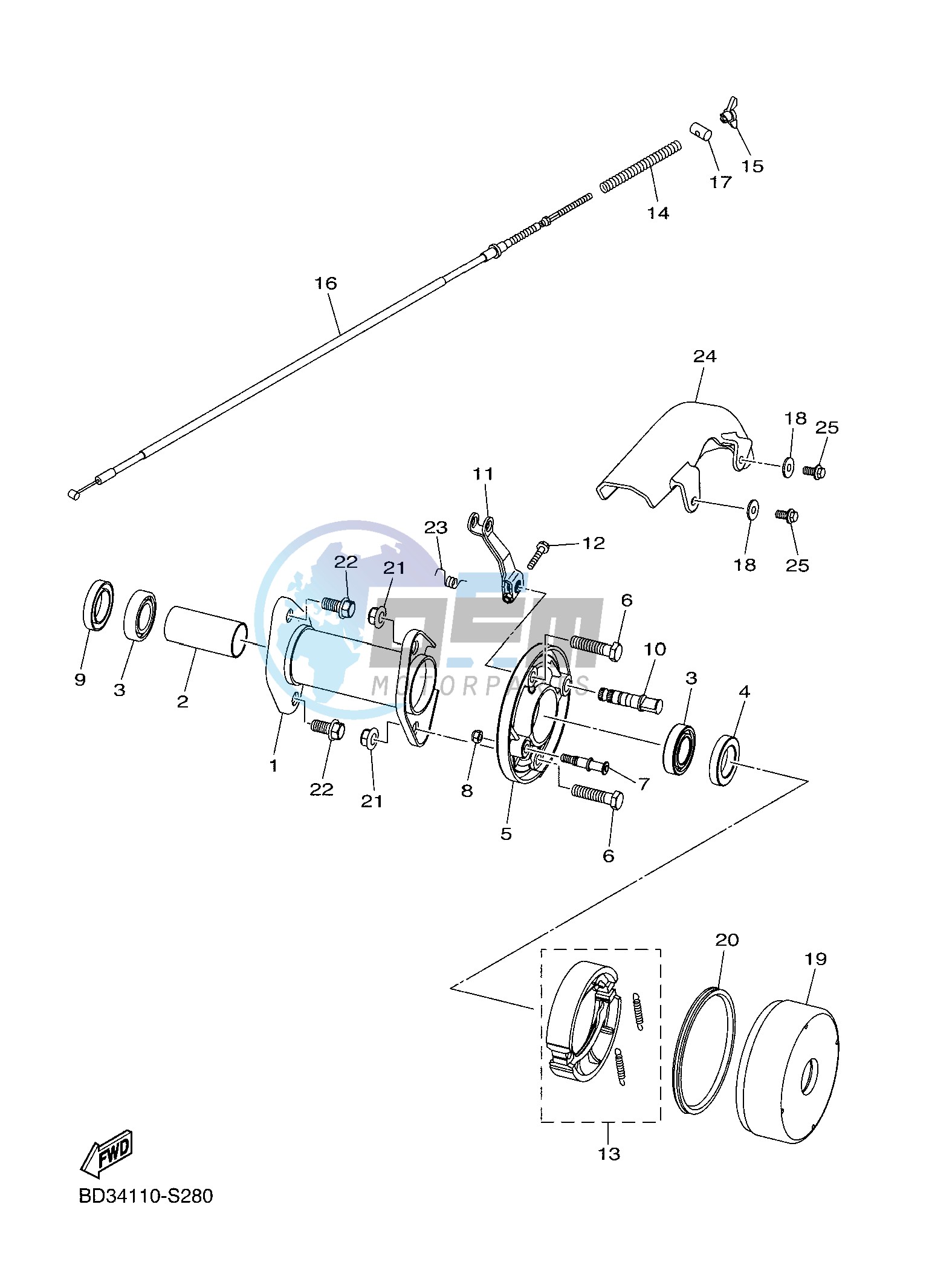 REAR BRAKE