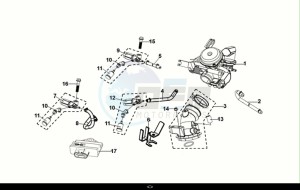 FIDDLE II 50 (AF05W5-NL) (E5) (M1) drawing ECU SET