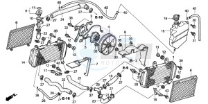 VFR800A drawing RADIATOR