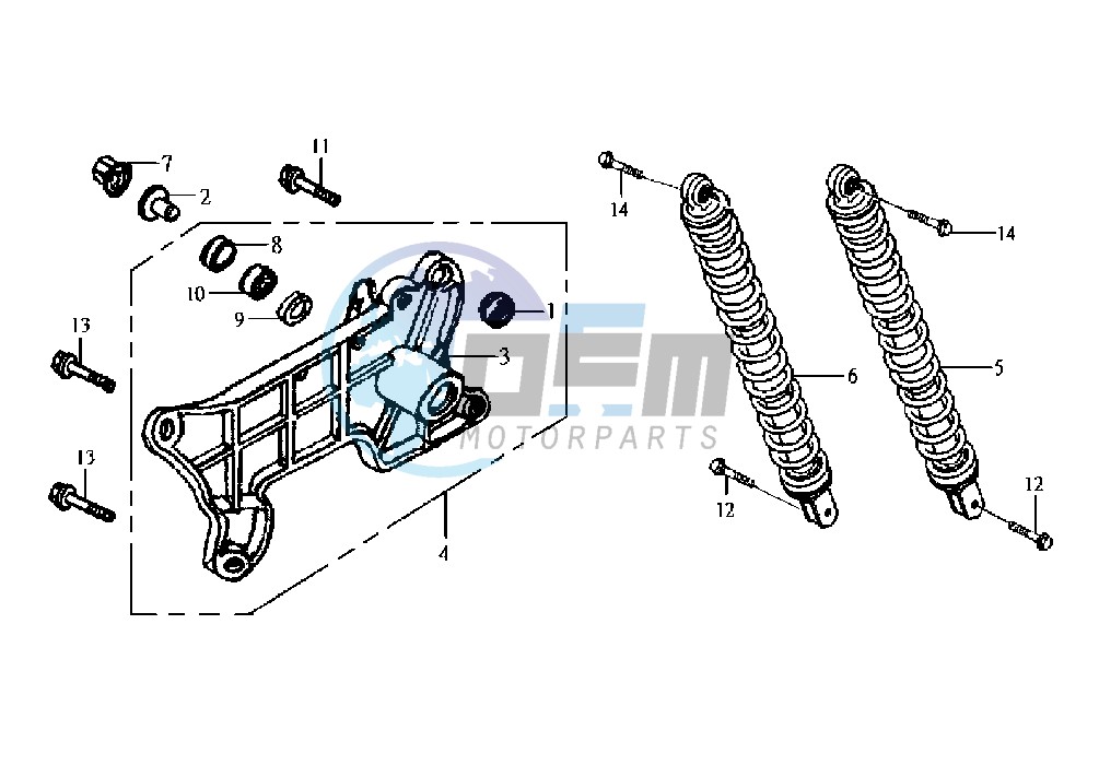 REAR SHOCK ABSORBER