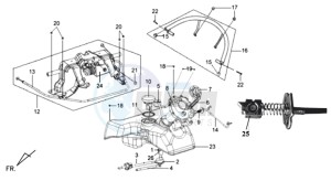 MIO 100 drawing FUEL TANK - FUEL CUT