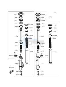 J300 ABS SC300BGFA XX (EU ME A(FRICA) drawing Front Fork