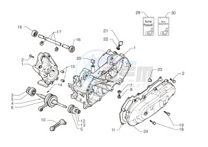 Ark AC 45 One- Matt Black 125 drawing Crankcase – Crankshaft