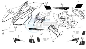 JET SPORT X SR 50 drawing FR PLATE / HEAD LIGHT