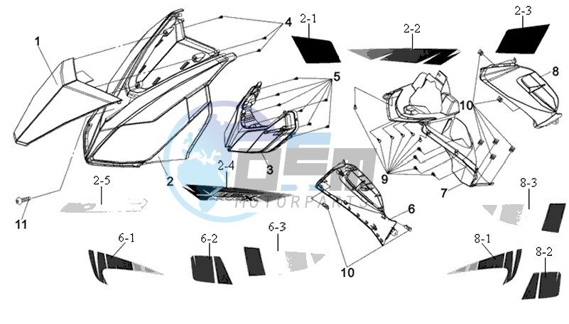 FR PLATE / HEAD LIGHT