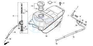 PK50S drawing FUEL TANK