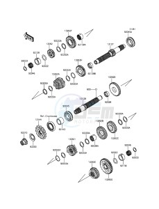 NINJA 300 EX300AEF XX (EU ME A(FRICA) drawing Transmission