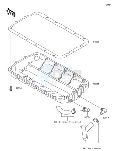 JET SKI STX-15F JT1500AHF EU drawing Oil Pan