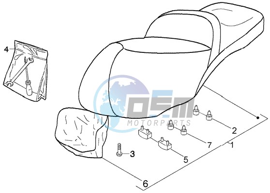 Saddle - Tools Kit