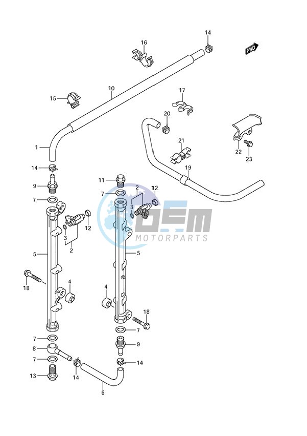 Fuel Injector (DF 250S)