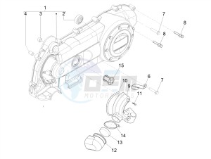 ZIP 50 4T NOABS E4 (EMEA) drawing Crankcase cover - Crankcase cooling