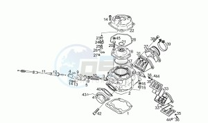 RS 125 drawing Cylinder