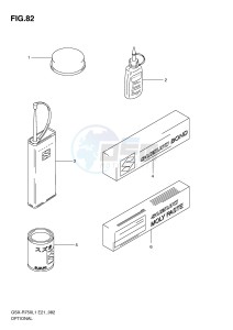 GSX-R750 (E21) drawing OPTIONAL