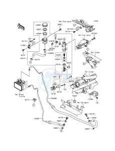 Z300 ABS ER300BGF XX (EU ME A(FRICA) drawing Rear Master Cylinder